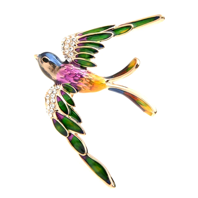 Broche Oiseau Envolée Grandiose – Image 2