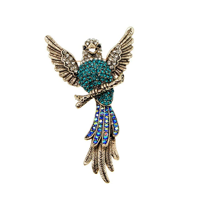 Broche Oiseau Happy Paradise