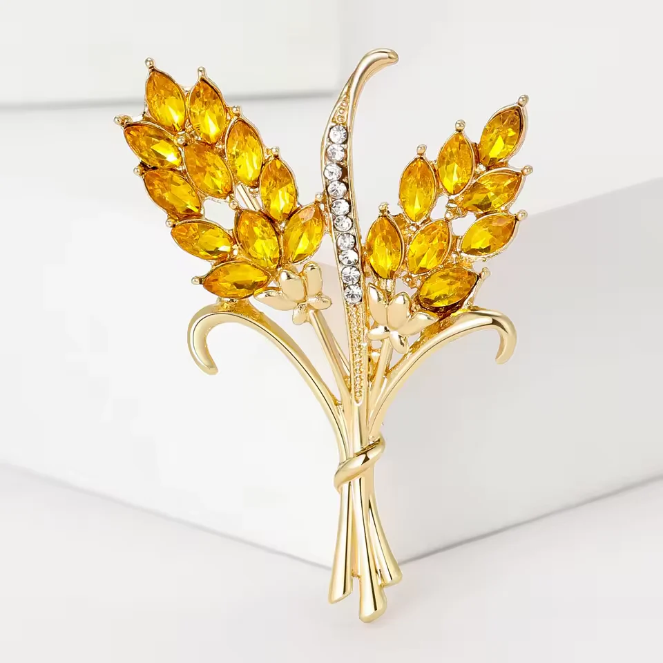 Broche Originale Épi Doré – Image 2