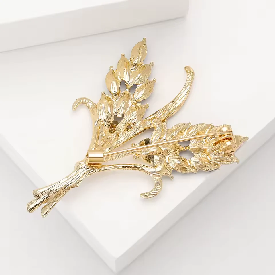 Broche Originale Épi Doré – Image 3