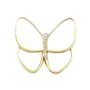 Broche Papillon Minimaliste