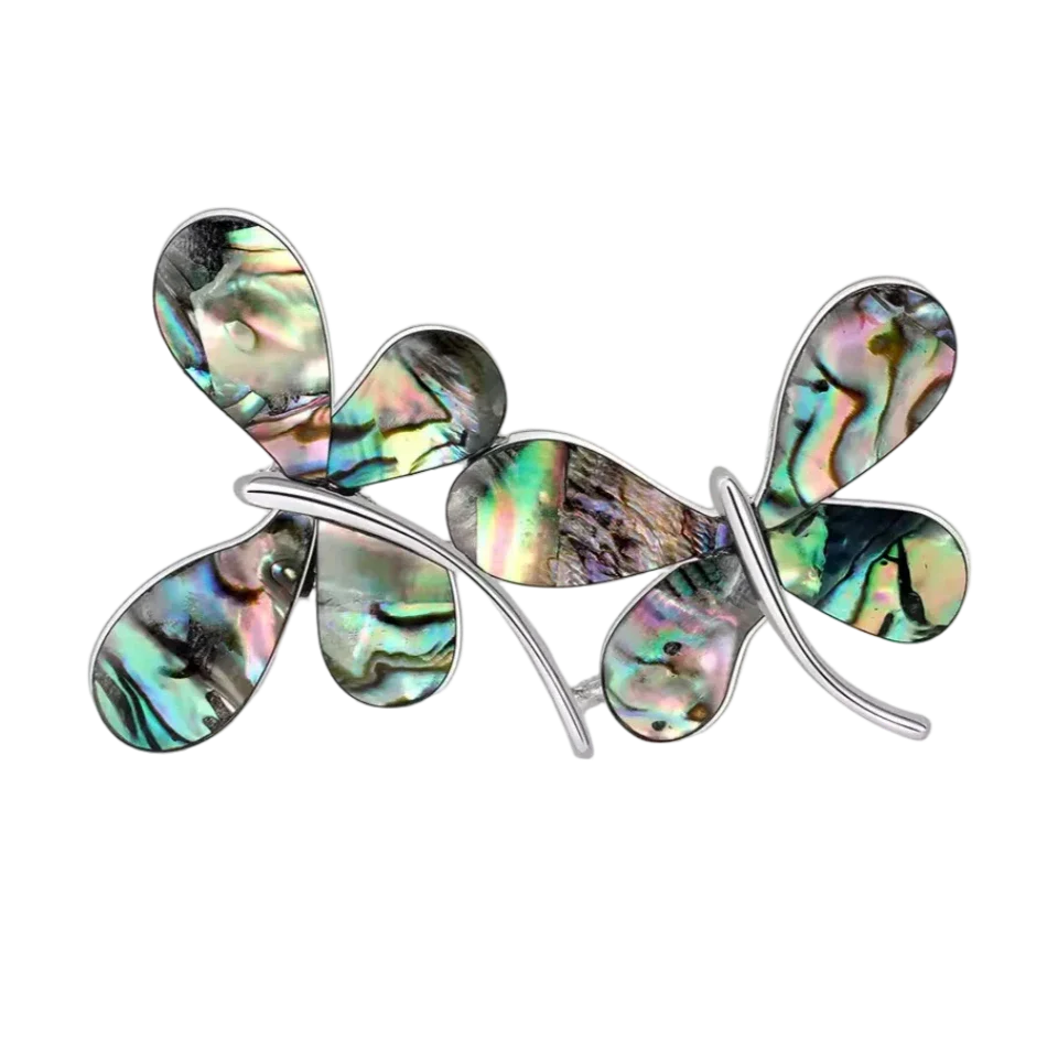 Broche Papillon Tandem
