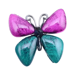 Broche Papillon Tulipe