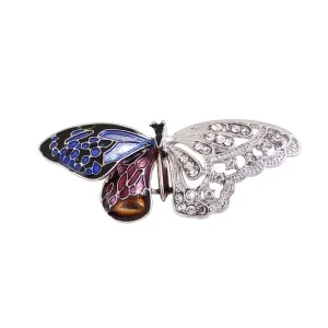 Broche Papillon Volte Face