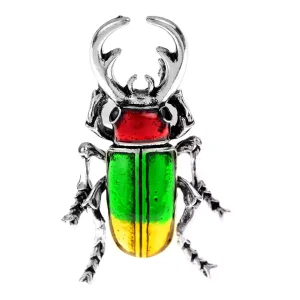 Broche Scarabée Mexicain