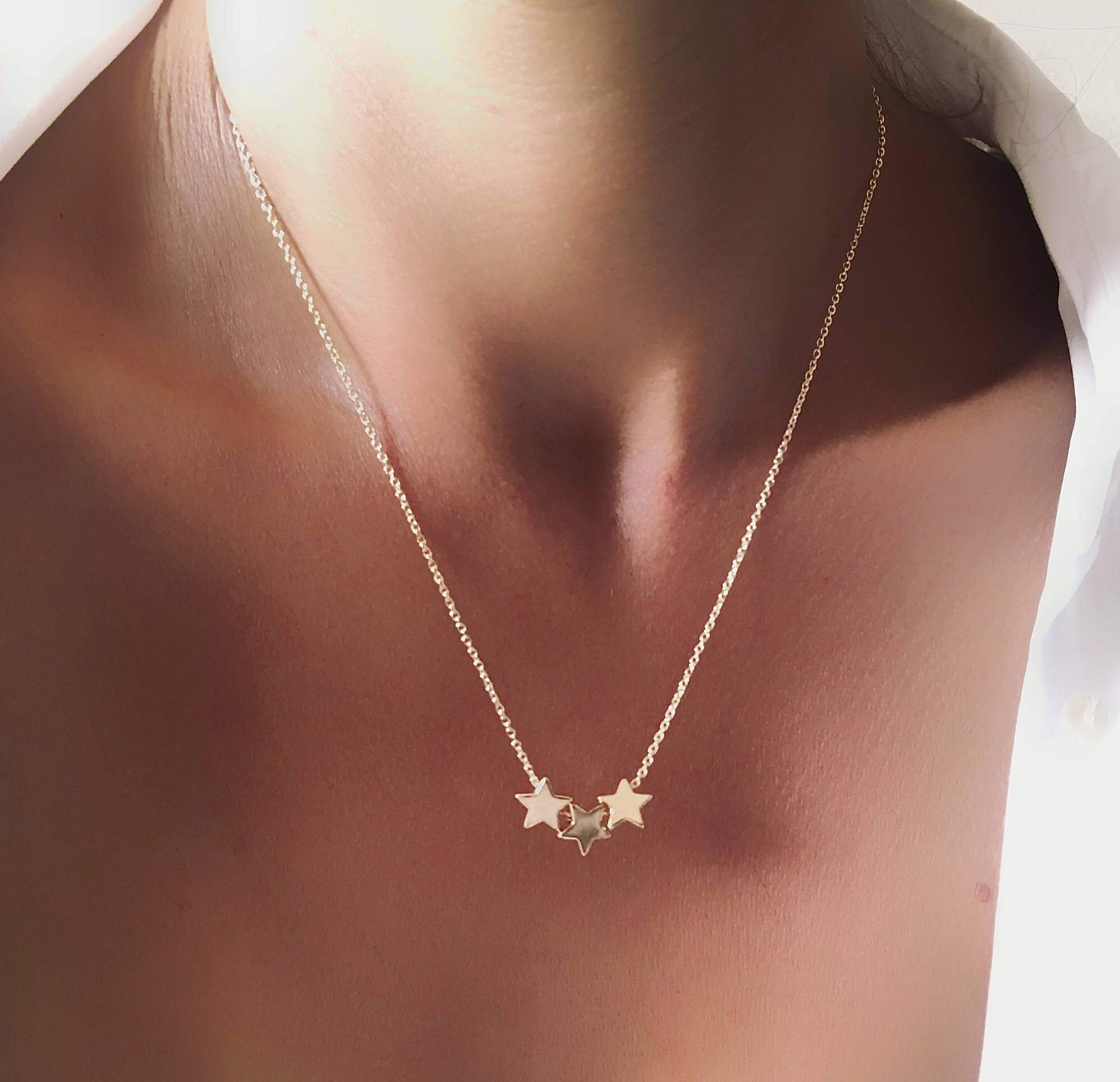 Collier 3 étoiles