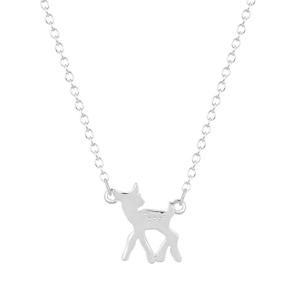 Collier Bambi argent femme