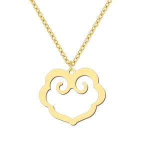 Collier bohème acier