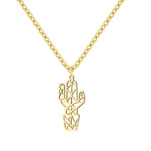 Collier cactus origami