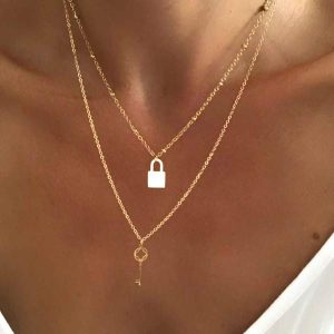 collier double rang original