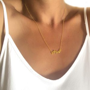 collier étoiles
