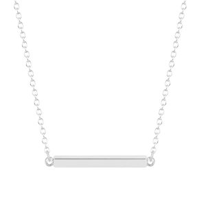 collier femme barre
