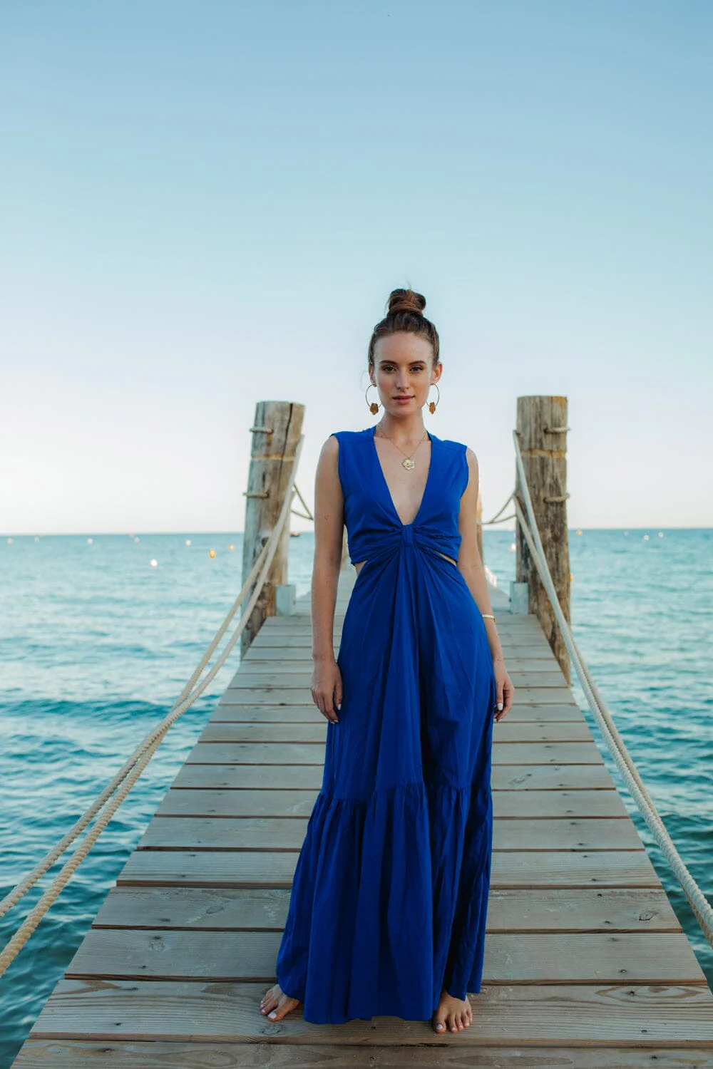 Collier Hélios Or Fleur – Image 9