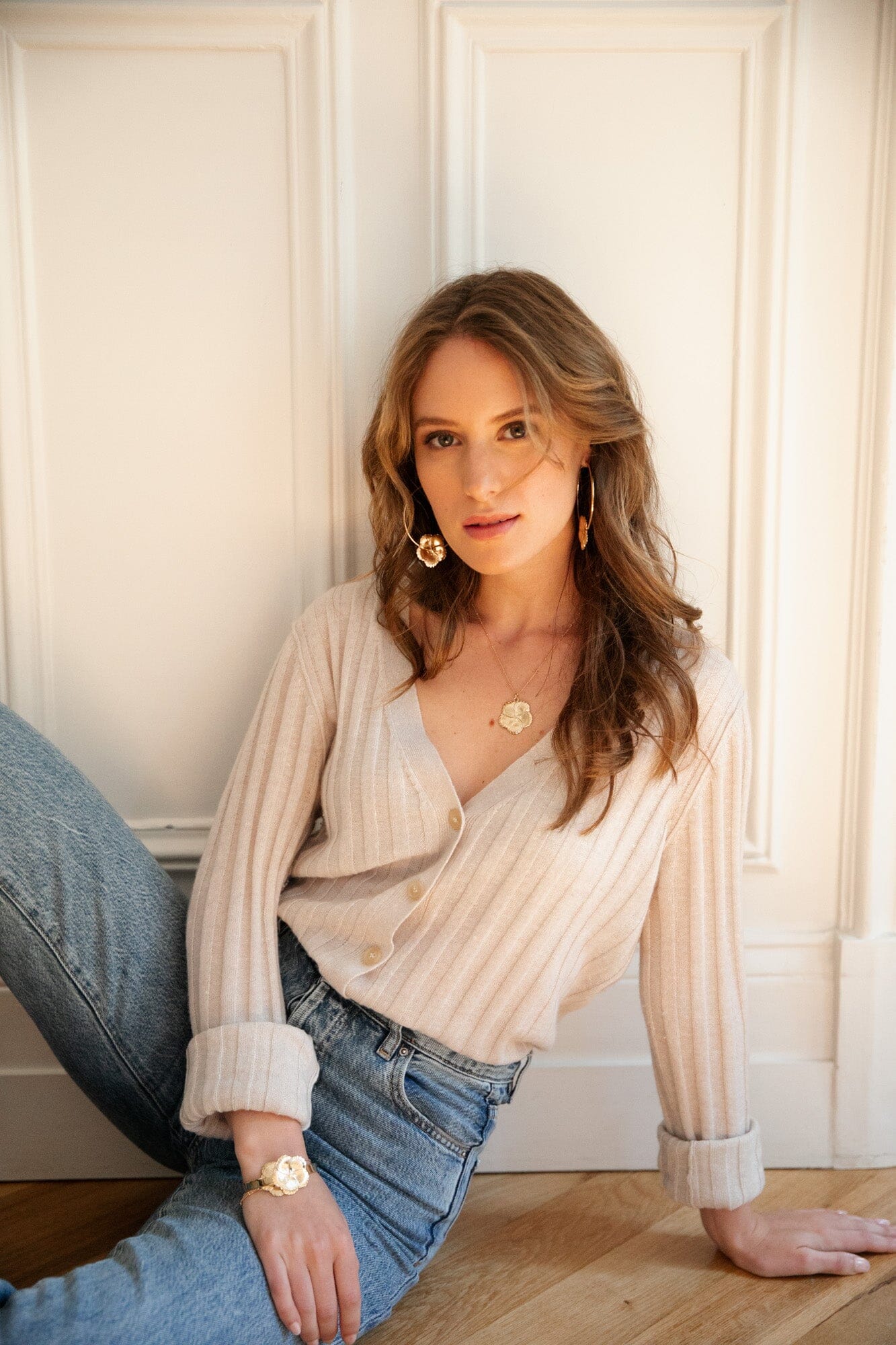 Collier Hélios Or Fleur – Image 6