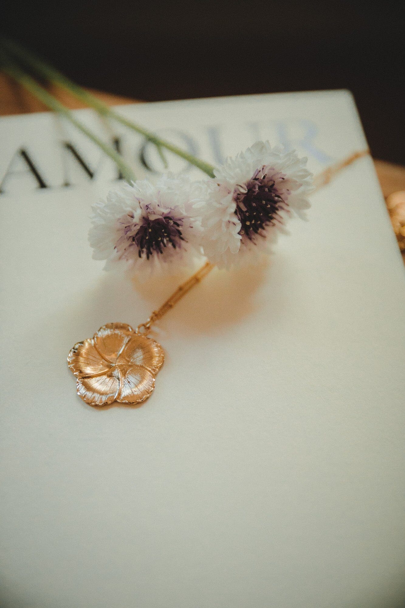 Collier Hélios Or Fleur – Image 5