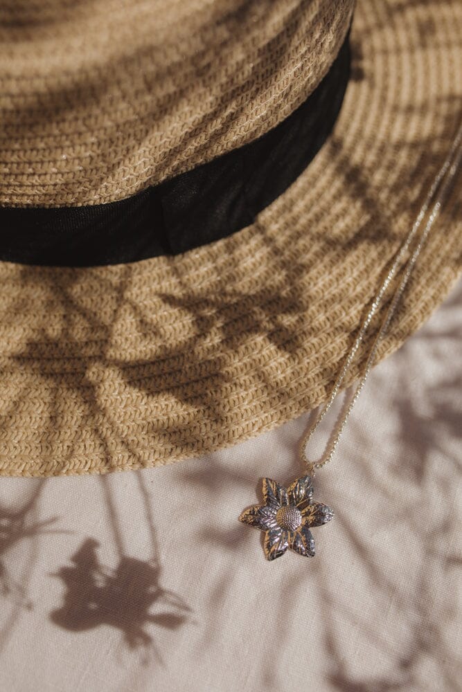 Collier Hespéris Argent Fleur – Image 2