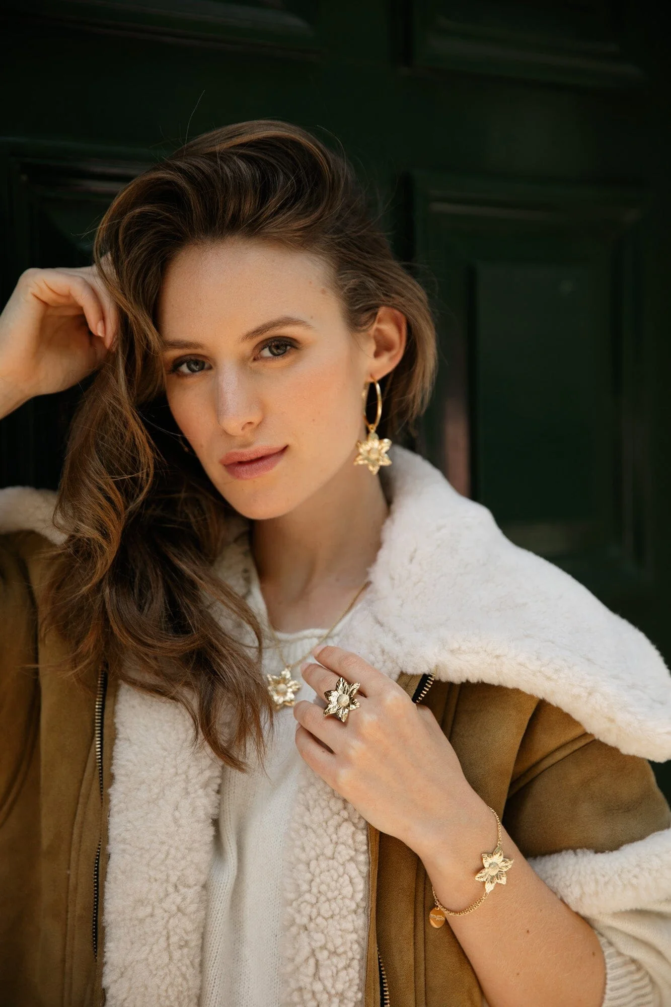 Collier Hespéris Or Fleur – Image 8