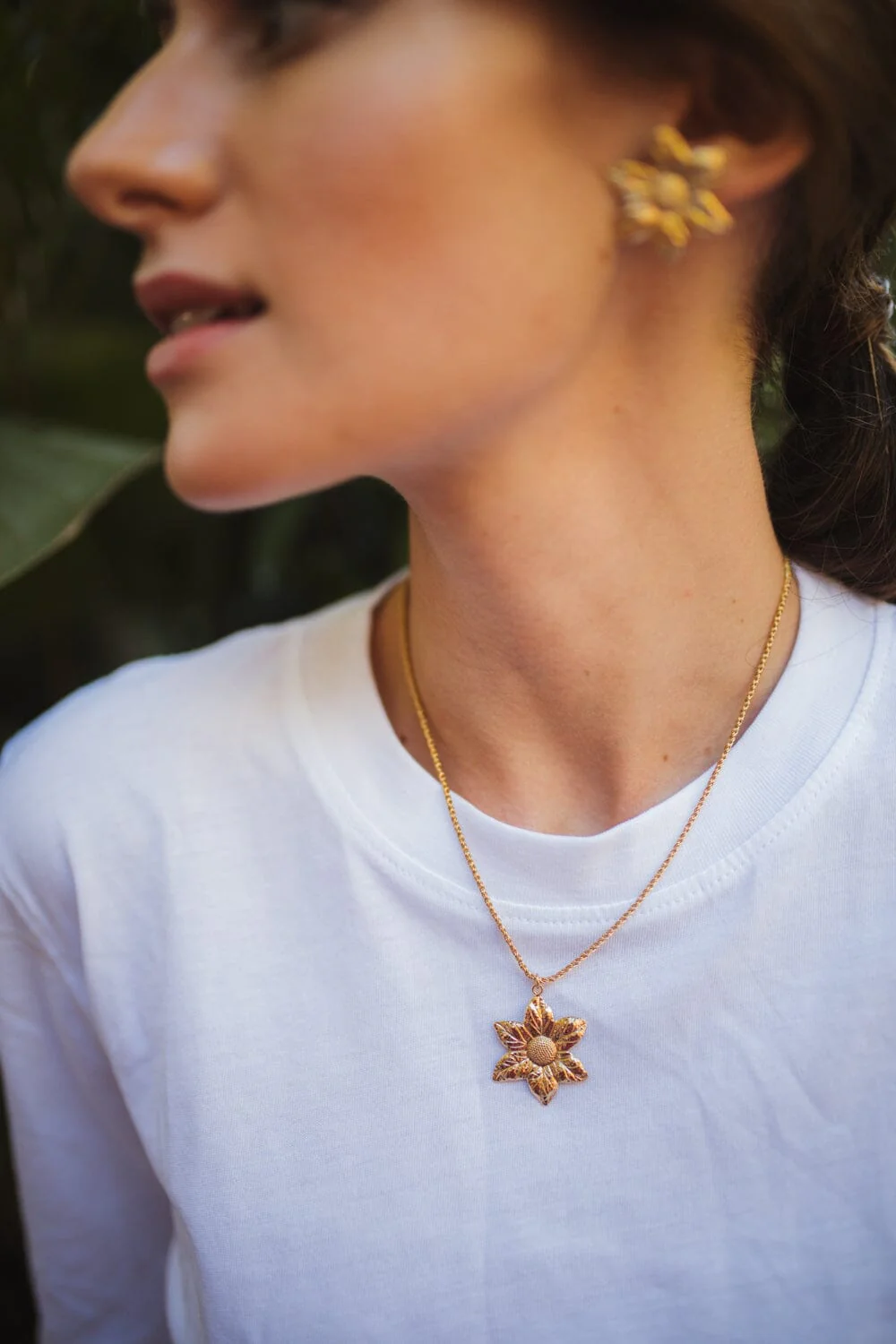 Collier Hespéris Or Fleur – Image 2