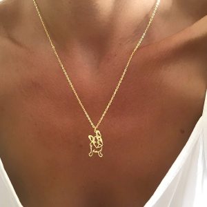 collier pendentif bulldog