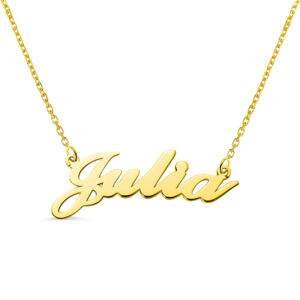 Collier prénom or femme