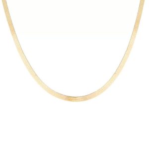 collier tendance 2024 – ras de cou doré