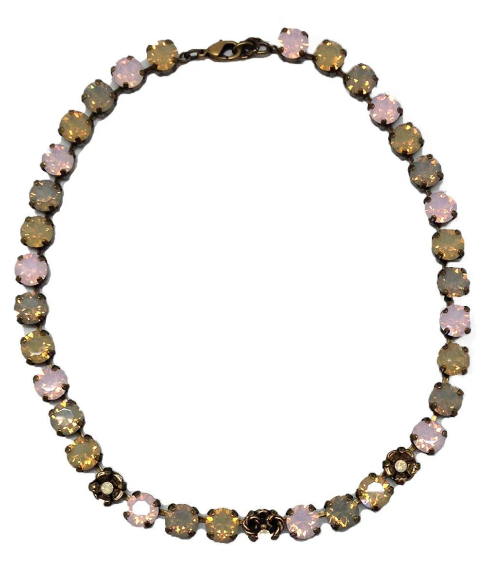 Collier cristaux Swarovski pastel - Vogline