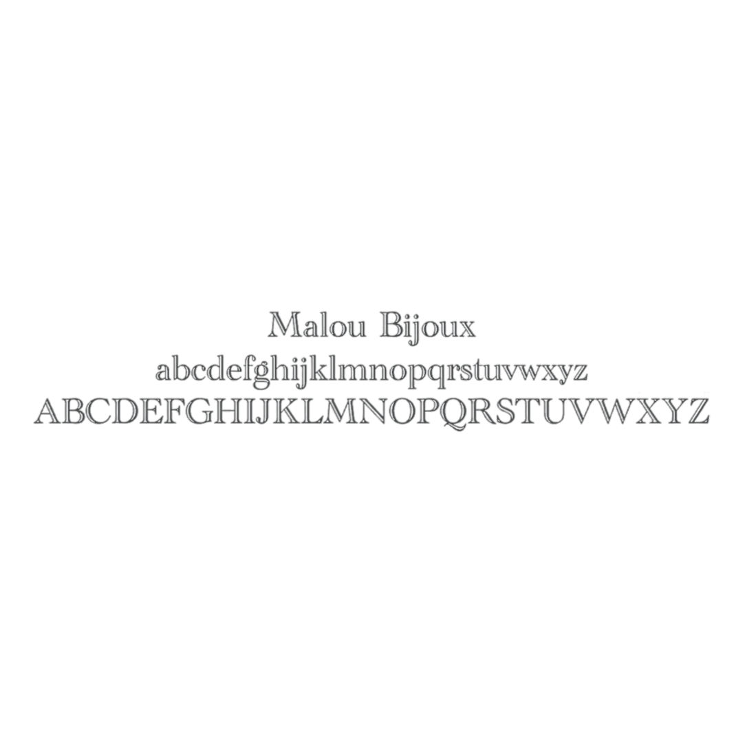 Gourmette Gravure Coeur Forçat Perles (Taille Enfant) – Image 9