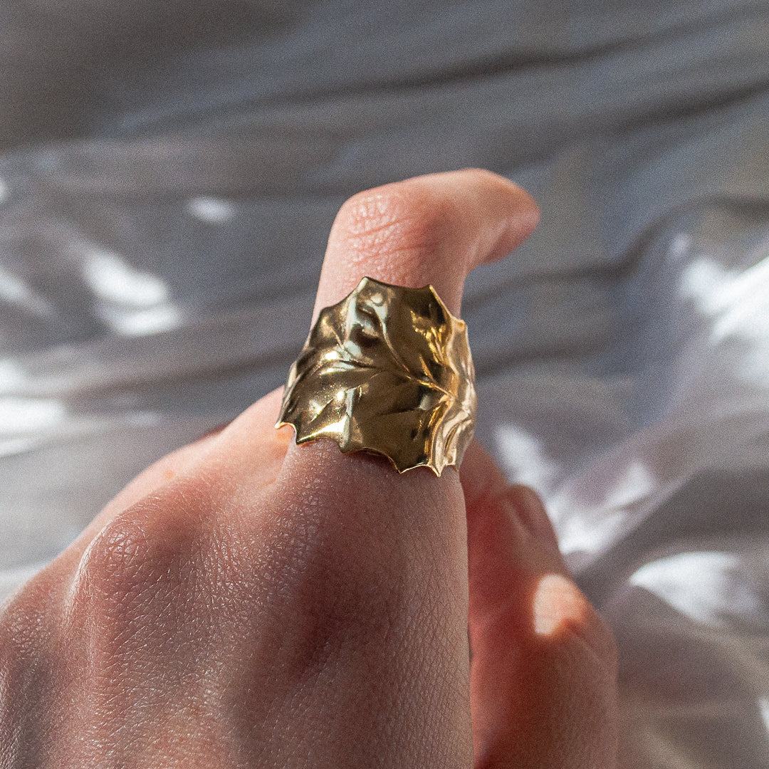 Bague Flora Dorée – Image 3