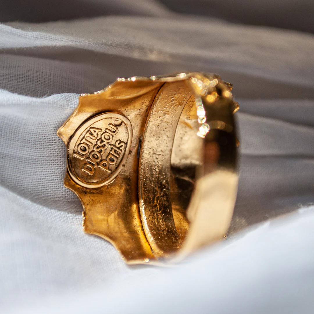 Bague Flora Dorée – Image 5