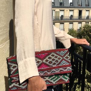 Pochette Kilim - Losanges - El Jenna