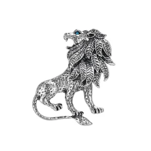 Broche Originale Lion Légendaire