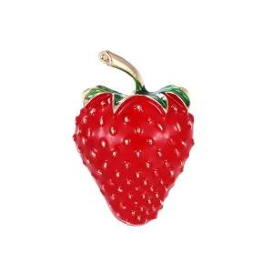 Broche Originale Fraise Passion