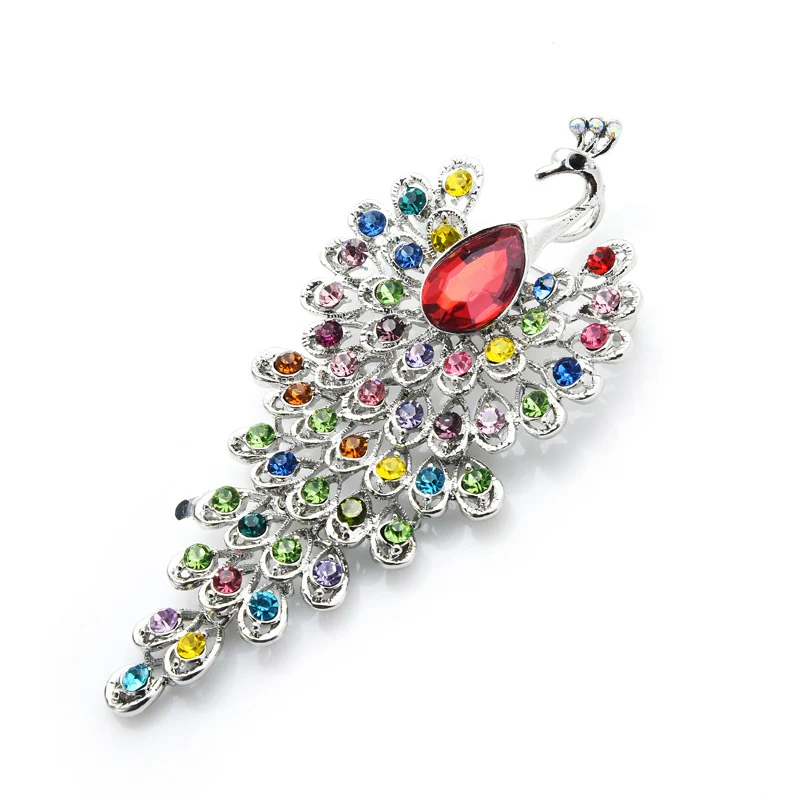 Broche Oiseau Robe Multicolore – Image 2